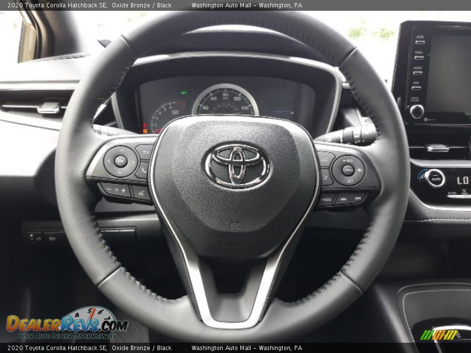 2020 Toyota Corolla Hatchback SE Steering Wheel Photo #4