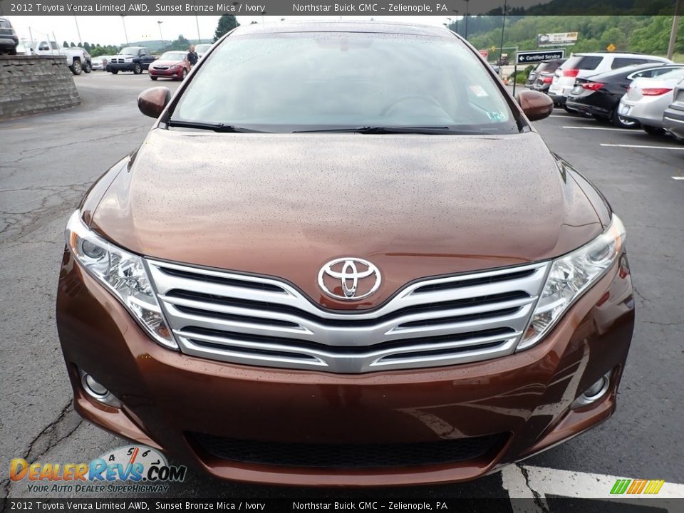 2012 Toyota Venza Limited AWD Sunset Bronze Mica / Ivory Photo #3