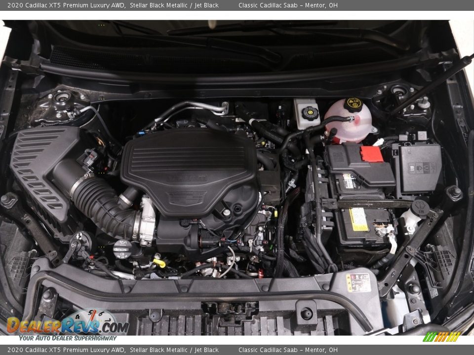 2020 Cadillac XT5 Premium Luxury AWD Stellar Black Metallic / Jet Black Photo #25
