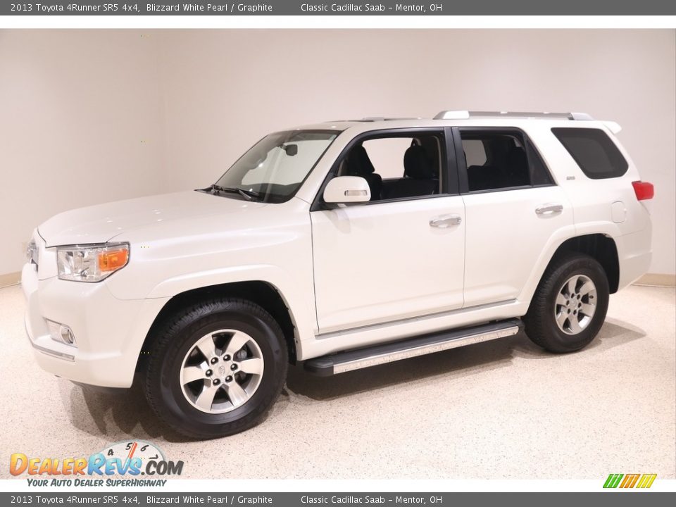 2013 Toyota 4Runner SR5 4x4 Blizzard White Pearl / Graphite Photo #3