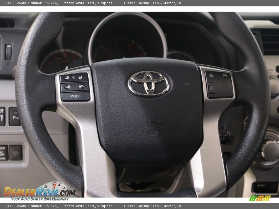 2013 Toyota 4Runner SR5 4x4 Blizzard White Pearl / Graphite Photo #7