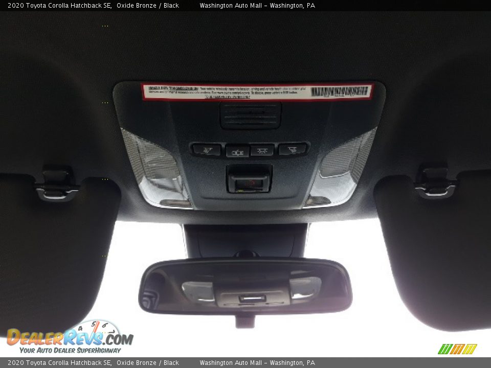 2020 Toyota Corolla Hatchback SE Oxide Bronze / Black Photo #15