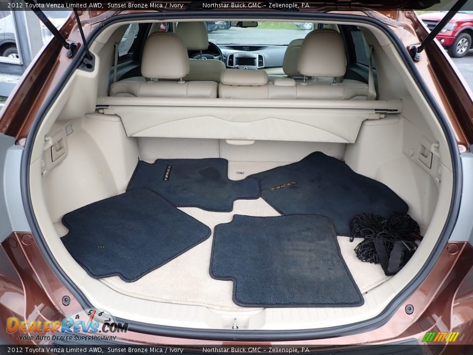 2012 Toyota Venza Limited AWD Sunset Bronze Mica / Ivory Photo #12