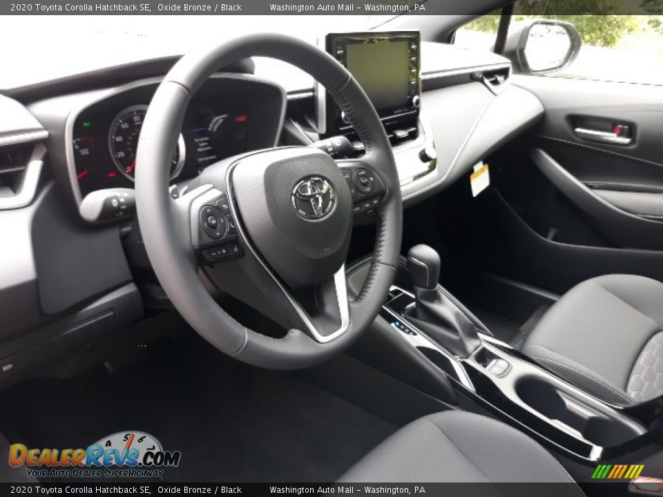 2020 Toyota Corolla Hatchback SE Oxide Bronze / Black Photo #17