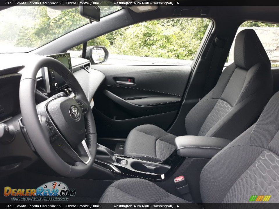 2020 Toyota Corolla Hatchback SE Oxide Bronze / Black Photo #18