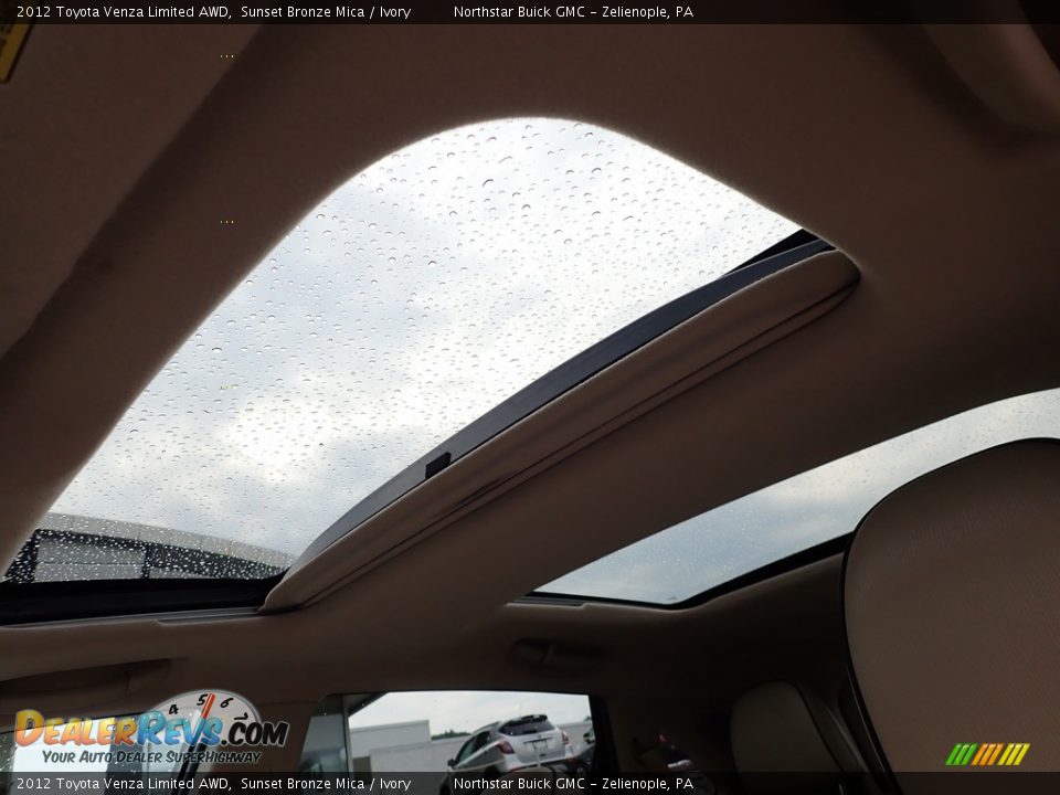 2012 Toyota Venza Limited AWD Sunset Bronze Mica / Ivory Photo #20