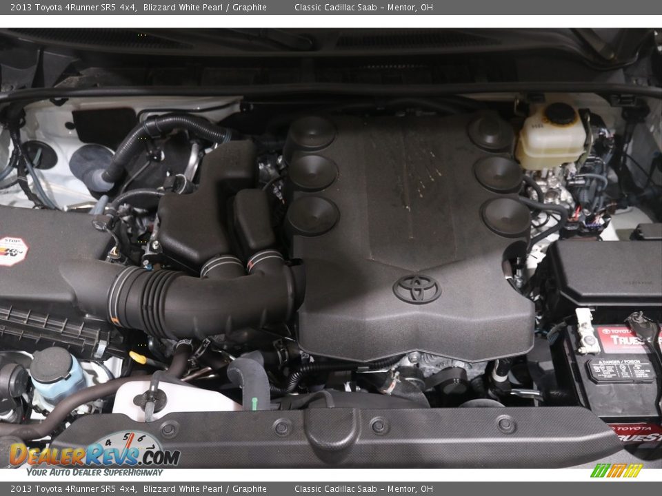 2013 Toyota 4Runner SR5 4x4 Blizzard White Pearl / Graphite Photo #19