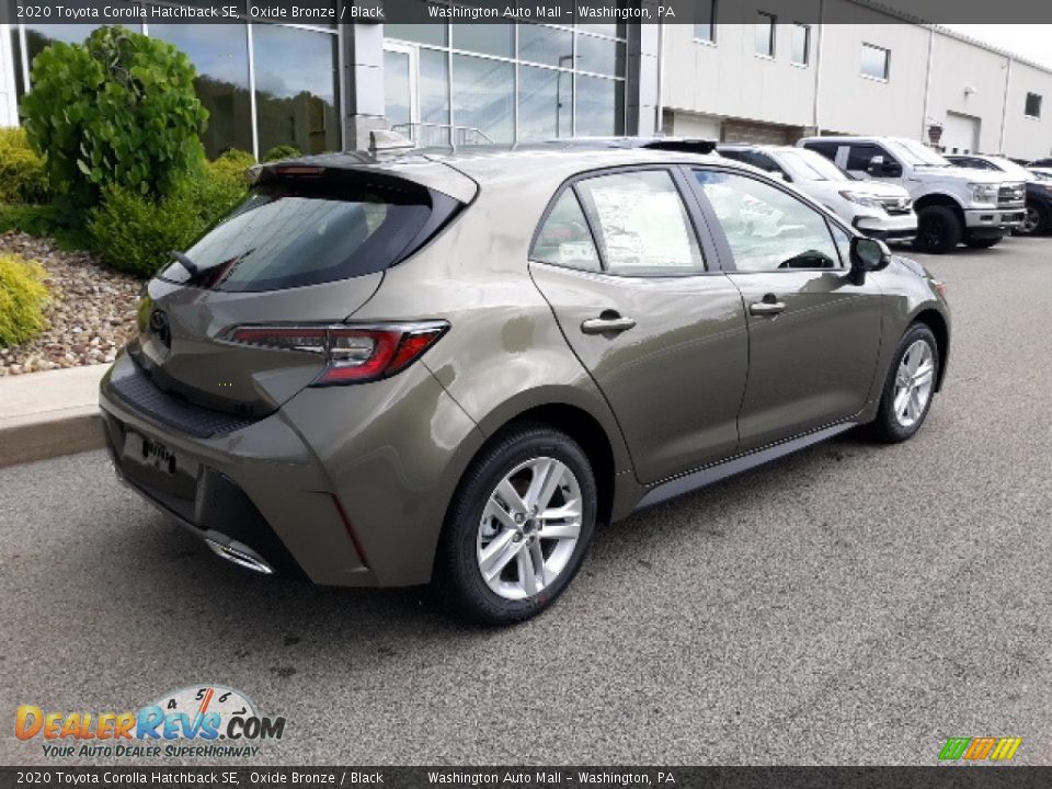 2020 Toyota Corolla Hatchback SE Oxide Bronze / Black Photo #30