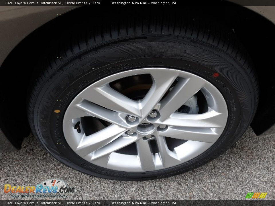 2020 Toyota Corolla Hatchback SE Oxide Bronze / Black Photo #34
