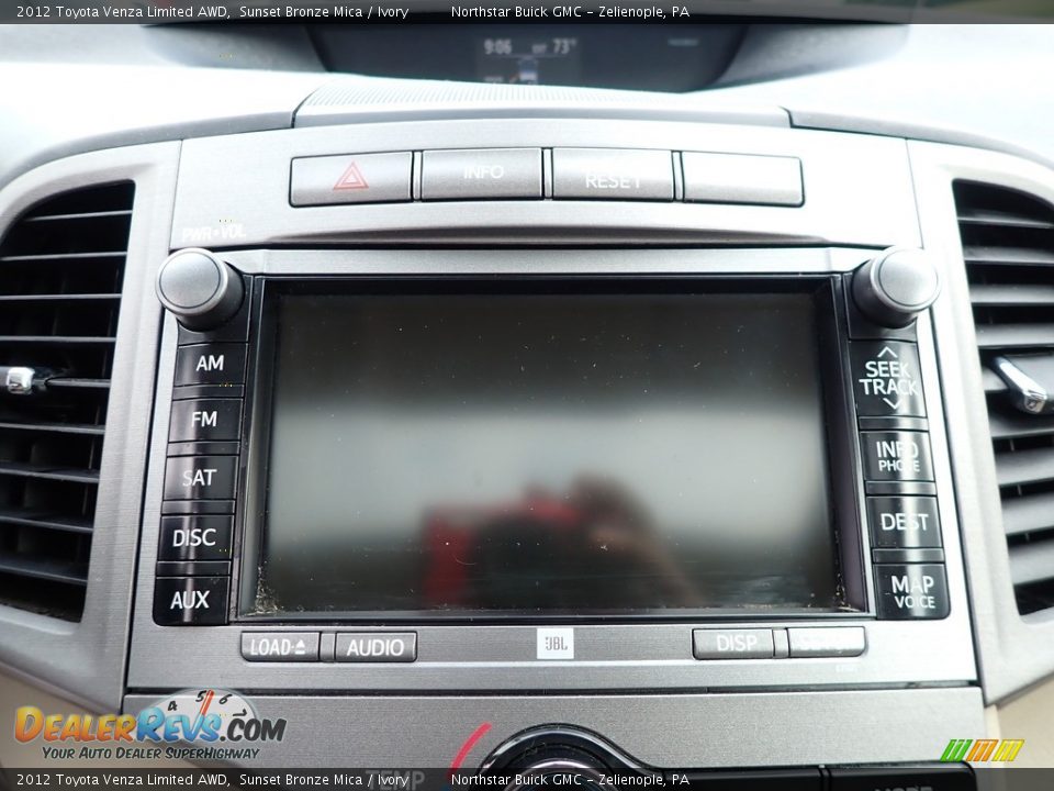 2012 Toyota Venza Limited AWD Sunset Bronze Mica / Ivory Photo #28