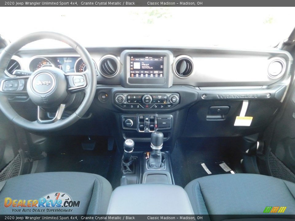 2020 Jeep Wrangler Unlimited Sport 4x4 Granite Crystal Metallic / Black Photo #5