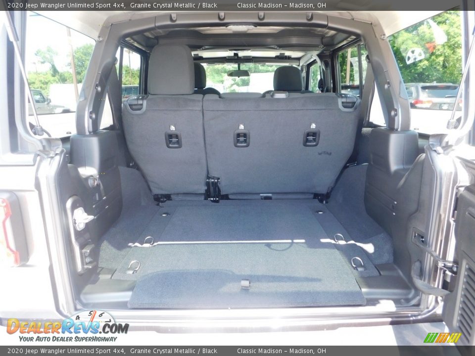 2020 Jeep Wrangler Unlimited Sport 4x4 Granite Crystal Metallic / Black Photo #6