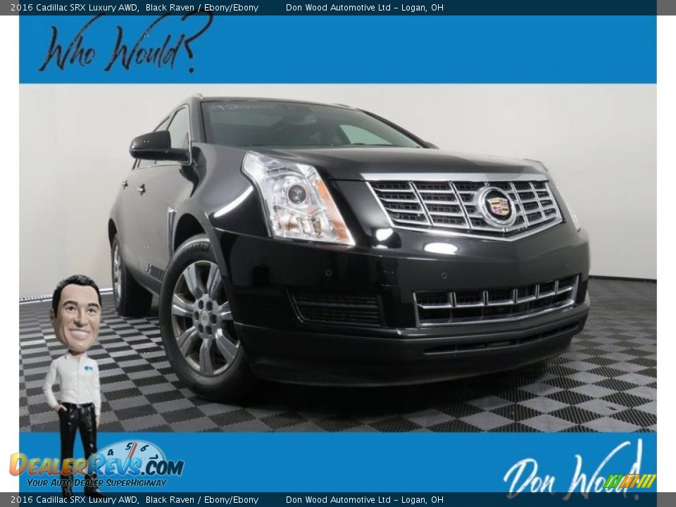 2016 Cadillac SRX Luxury AWD Black Raven / Ebony/Ebony Photo #1