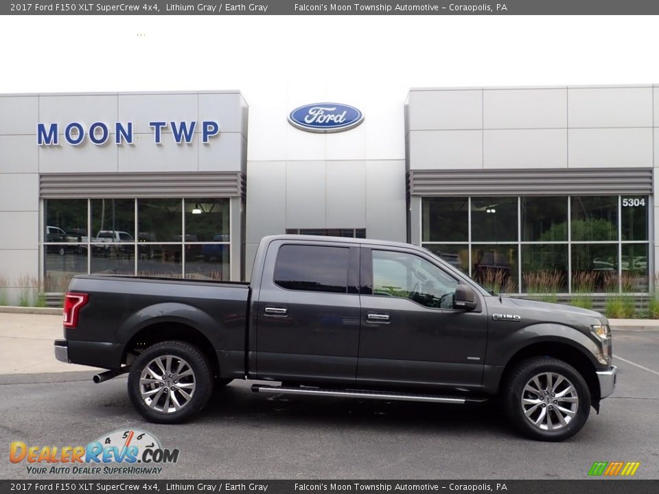 2017 Ford F150 XLT SuperCrew 4x4 Lithium Gray / Earth Gray Photo #1