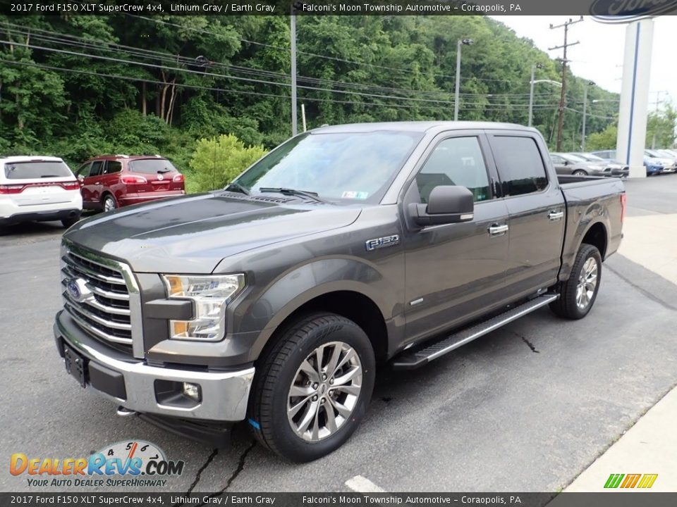 2017 Ford F150 XLT SuperCrew 4x4 Lithium Gray / Earth Gray Photo #6