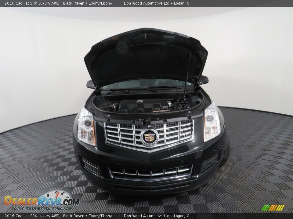 2016 Cadillac SRX Luxury AWD Black Raven / Ebony/Ebony Photo #8