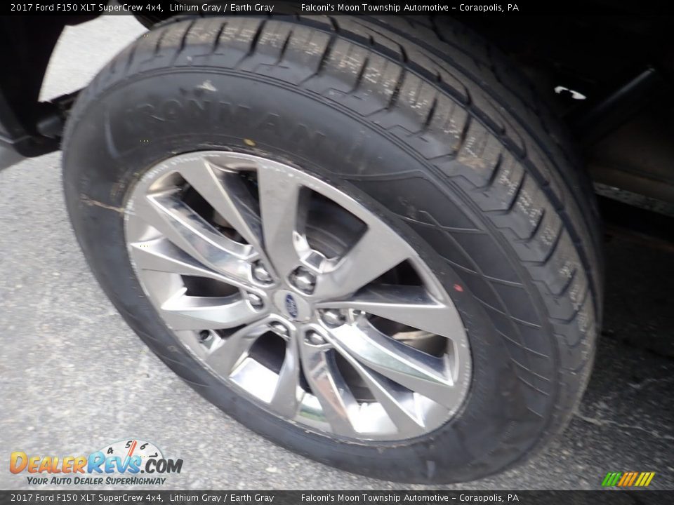 2017 Ford F150 XLT SuperCrew 4x4 Lithium Gray / Earth Gray Photo #9