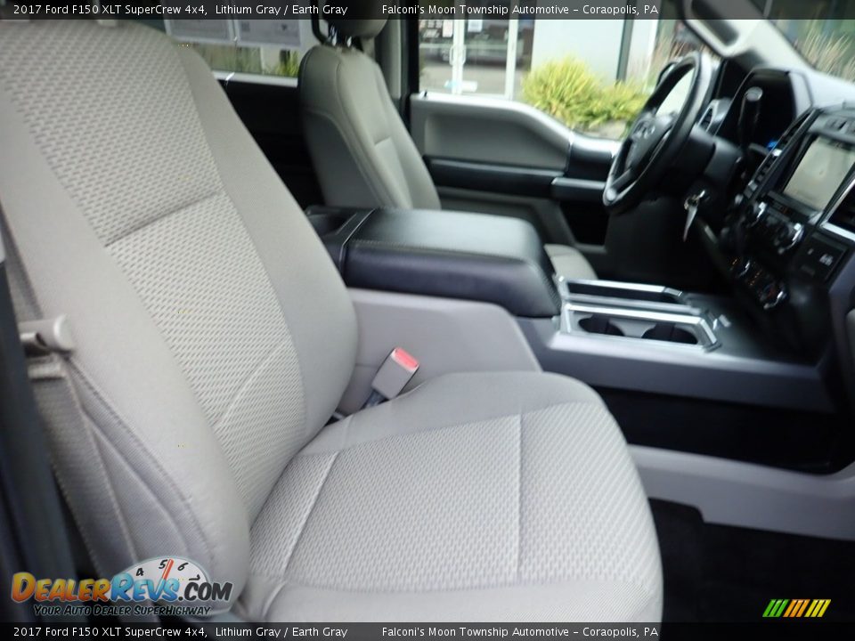 2017 Ford F150 XLT SuperCrew 4x4 Lithium Gray / Earth Gray Photo #10
