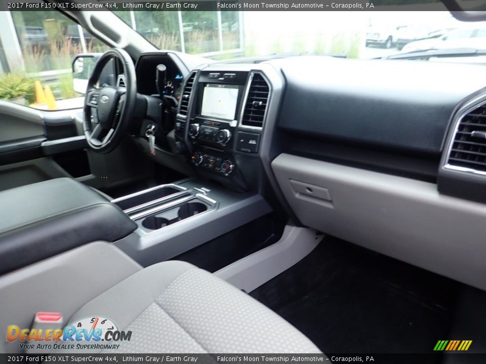2017 Ford F150 XLT SuperCrew 4x4 Lithium Gray / Earth Gray Photo #11