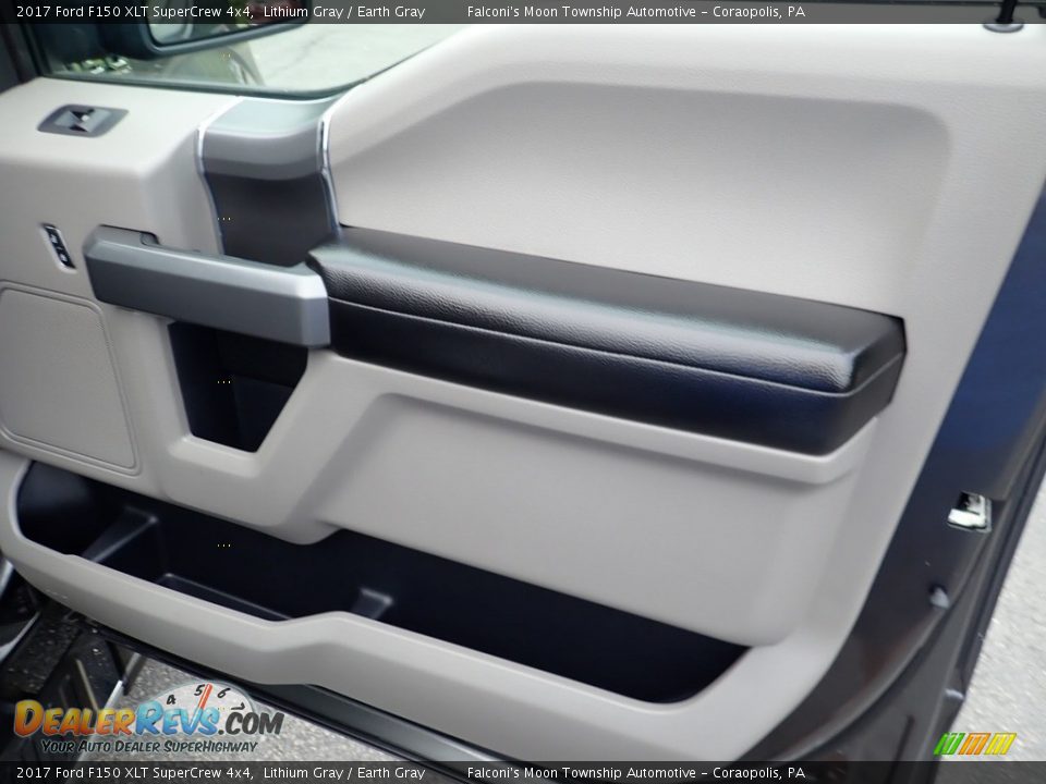 2017 Ford F150 XLT SuperCrew 4x4 Lithium Gray / Earth Gray Photo #13