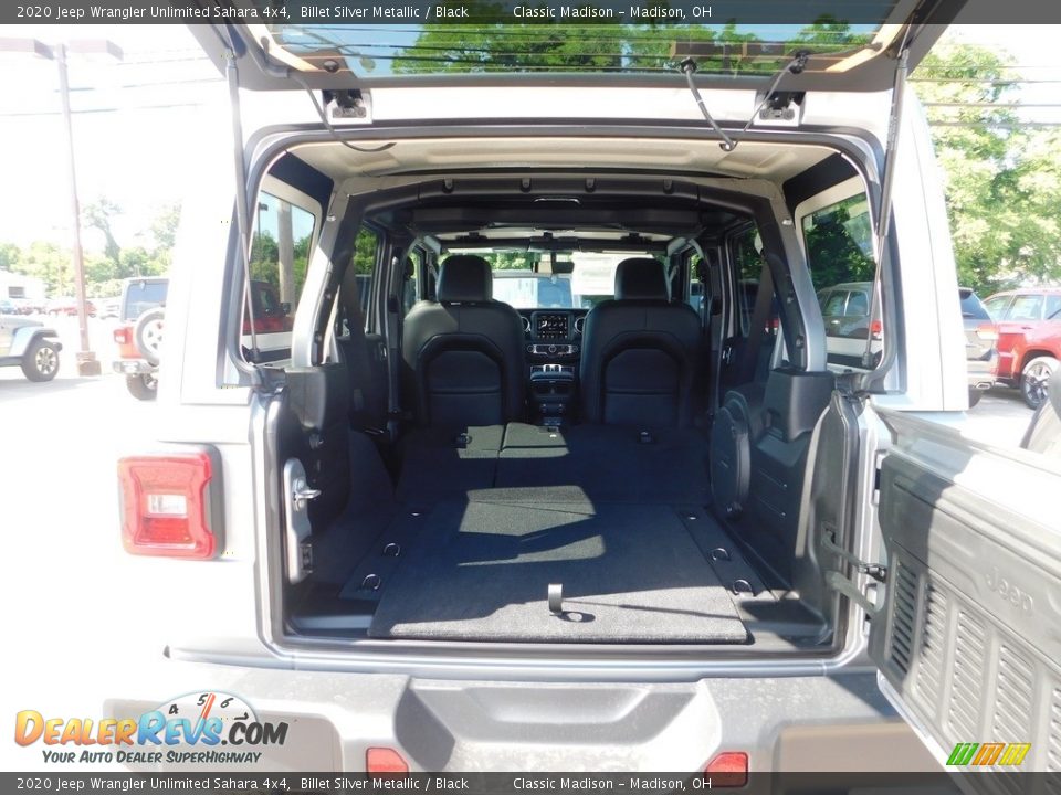 2020 Jeep Wrangler Unlimited Sahara 4x4 Billet Silver Metallic / Black Photo #7