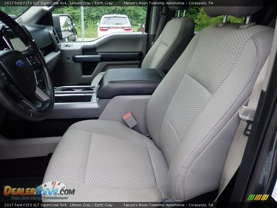 2017 Ford F150 XLT SuperCrew 4x4 Lithium Gray / Earth Gray Photo #16