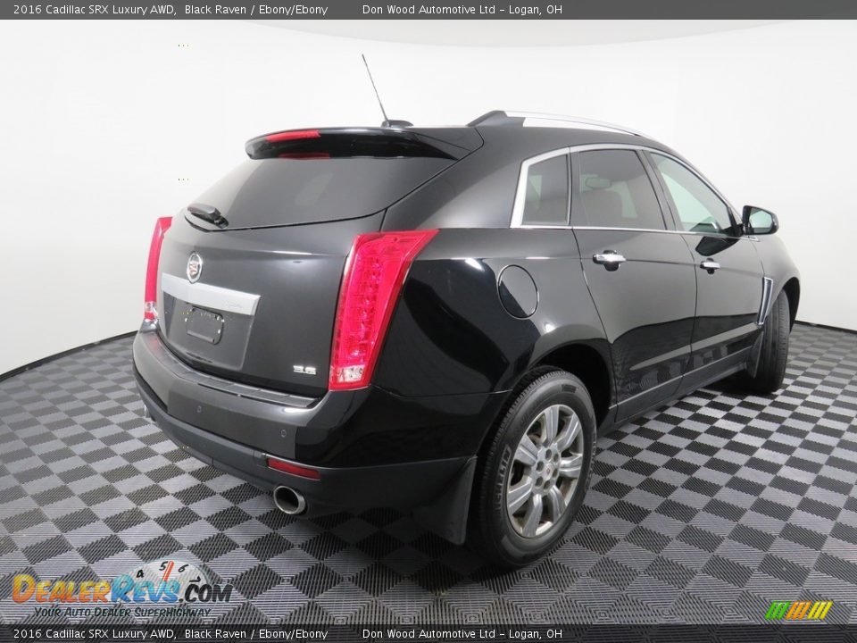 2016 Cadillac SRX Luxury AWD Black Raven / Ebony/Ebony Photo #18