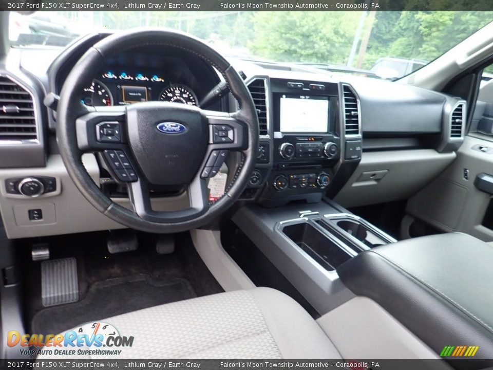 2017 Ford F150 XLT SuperCrew 4x4 Lithium Gray / Earth Gray Photo #18