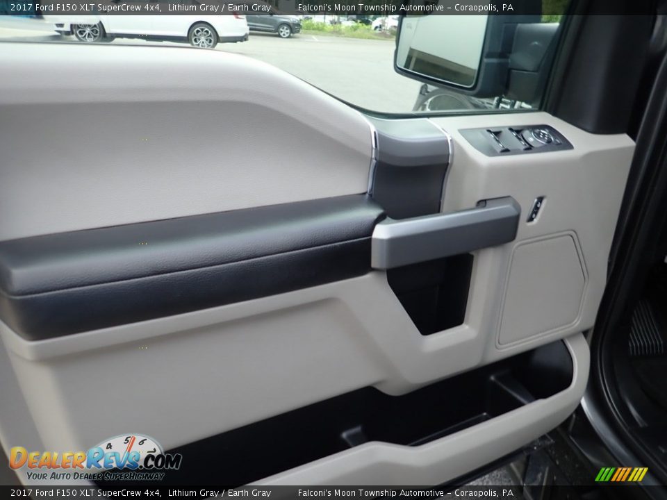2017 Ford F150 XLT SuperCrew 4x4 Lithium Gray / Earth Gray Photo #19