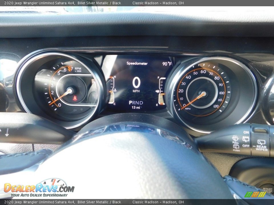 2020 Jeep Wrangler Unlimited Sahara 4x4 Billet Silver Metallic / Black Photo #11