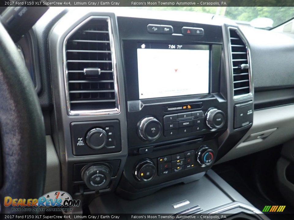 2017 Ford F150 XLT SuperCrew 4x4 Lithium Gray / Earth Gray Photo #22