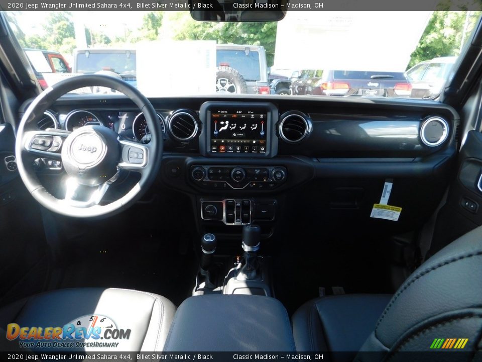 2020 Jeep Wrangler Unlimited Sahara 4x4 Billet Silver Metallic / Black Photo #15