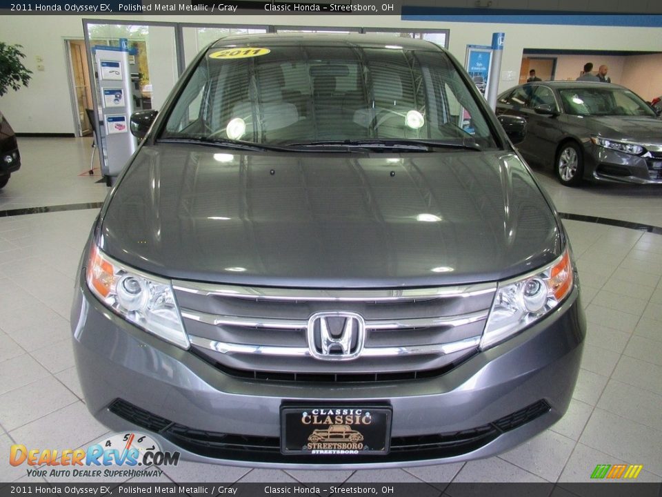 2011 Honda Odyssey EX Polished Metal Metallic / Gray Photo #2