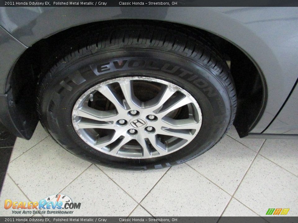 2011 Honda Odyssey EX Polished Metal Metallic / Gray Photo #6