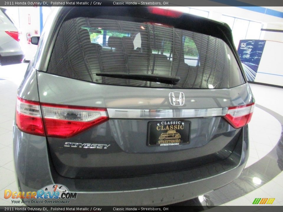 2011 Honda Odyssey EX Polished Metal Metallic / Gray Photo #8