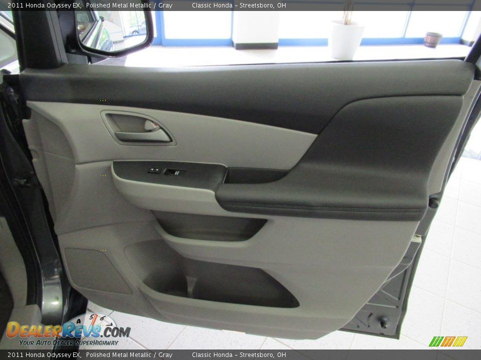 2011 Honda Odyssey EX Polished Metal Metallic / Gray Photo #14