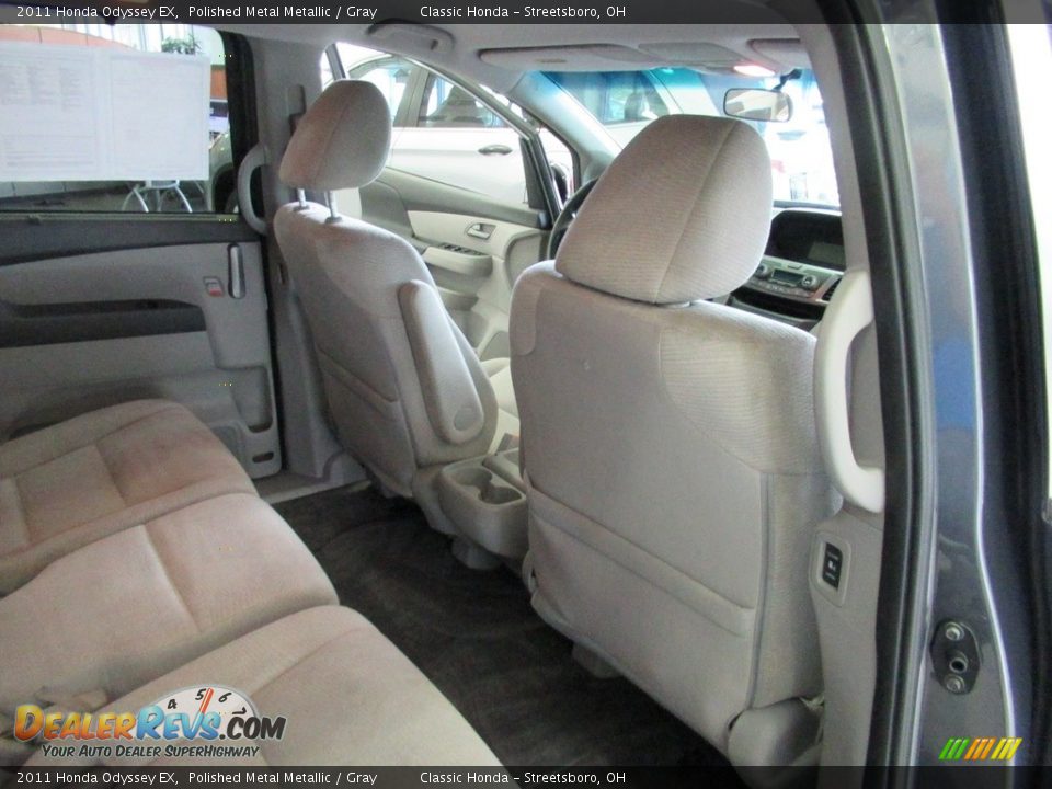 2011 Honda Odyssey EX Polished Metal Metallic / Gray Photo #17