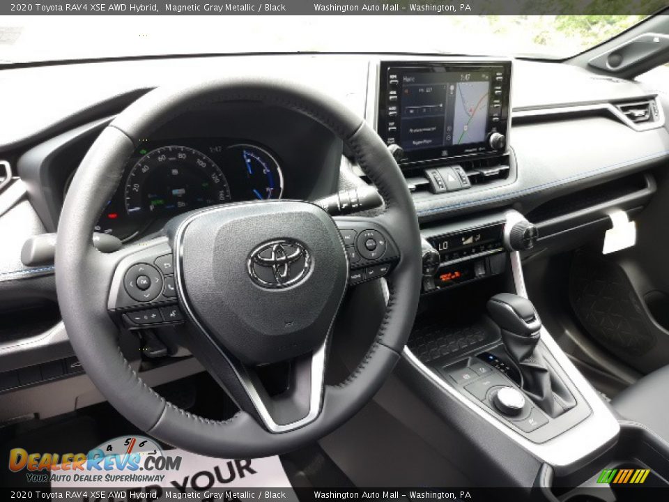 2020 Toyota RAV4 XSE AWD Hybrid Magnetic Gray Metallic / Black Photo #3