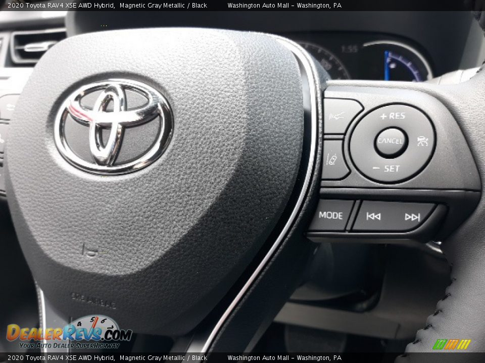 2020 Toyota RAV4 XSE AWD Hybrid Magnetic Gray Metallic / Black Photo #6