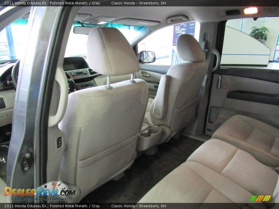 2011 Honda Odyssey EX Polished Metal Metallic / Gray Photo #22