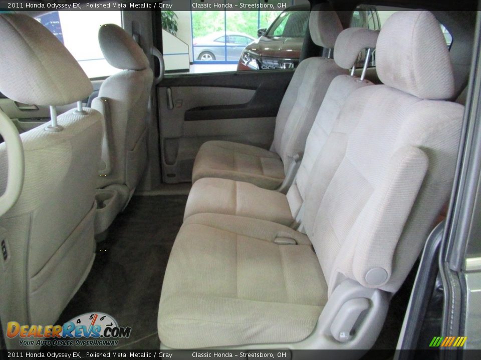 2011 Honda Odyssey EX Polished Metal Metallic / Gray Photo #23