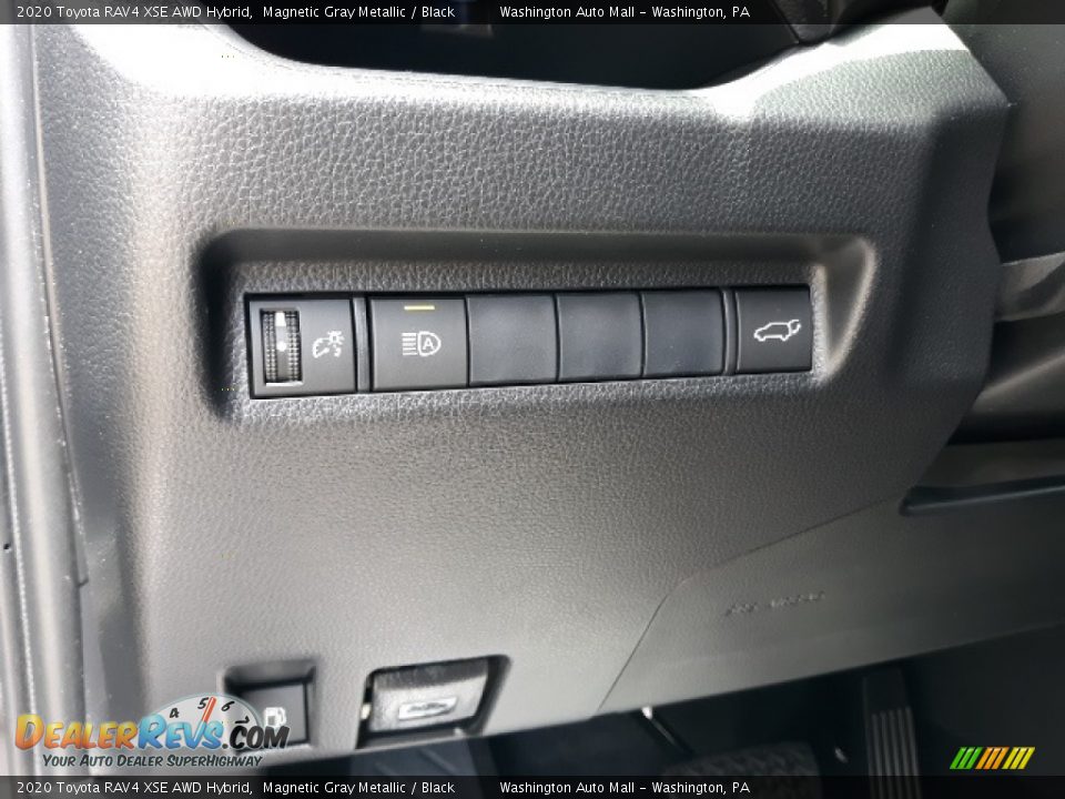 2020 Toyota RAV4 XSE AWD Hybrid Magnetic Gray Metallic / Black Photo #10