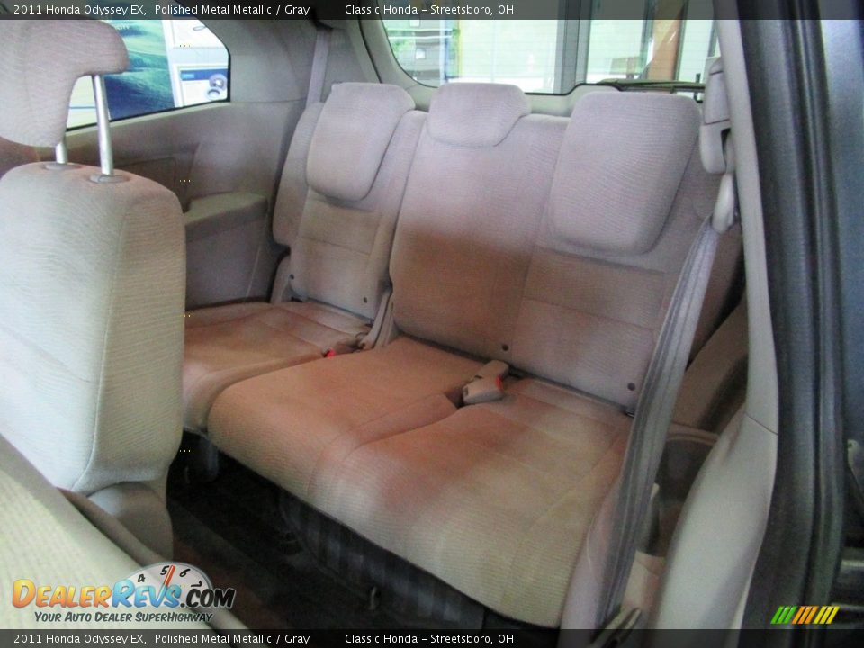 2011 Honda Odyssey EX Polished Metal Metallic / Gray Photo #24