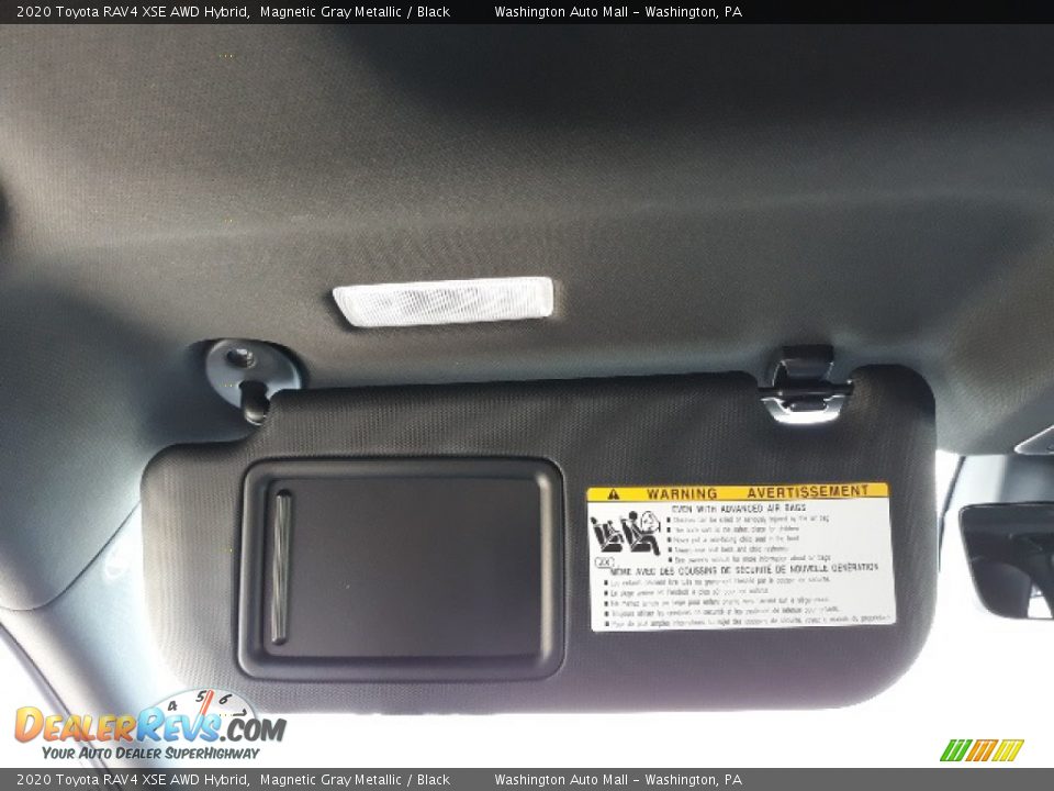 2020 Toyota RAV4 XSE AWD Hybrid Magnetic Gray Metallic / Black Photo #12