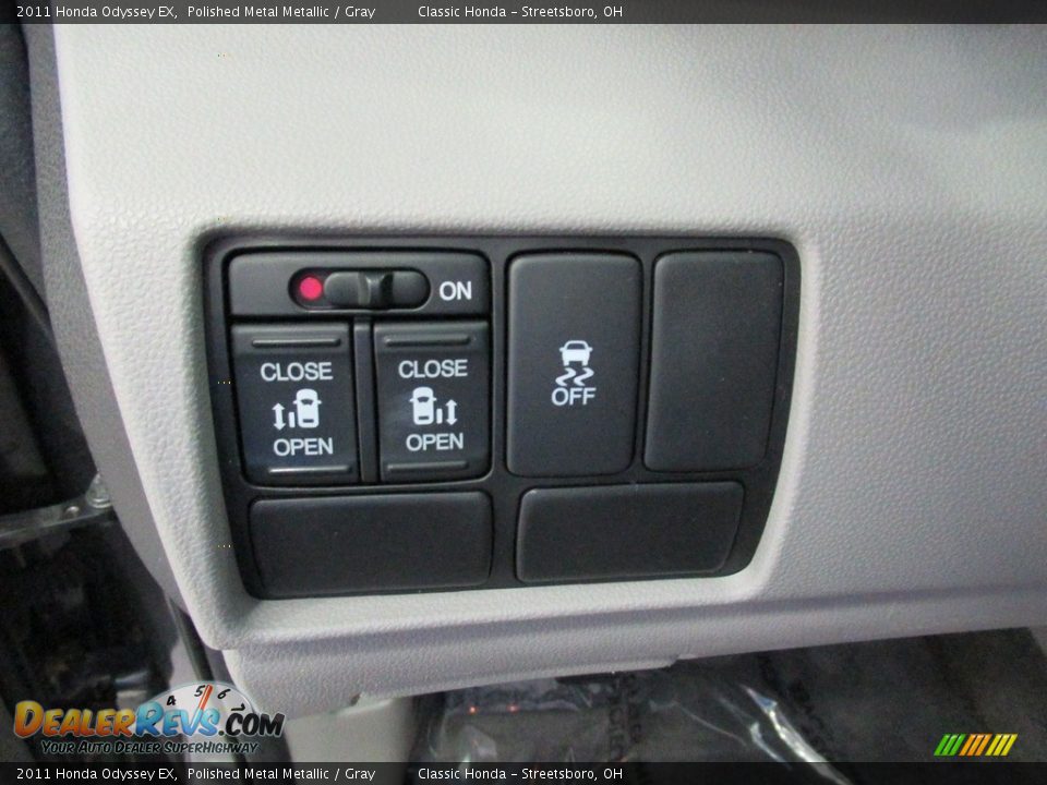 2011 Honda Odyssey EX Polished Metal Metallic / Gray Photo #28
