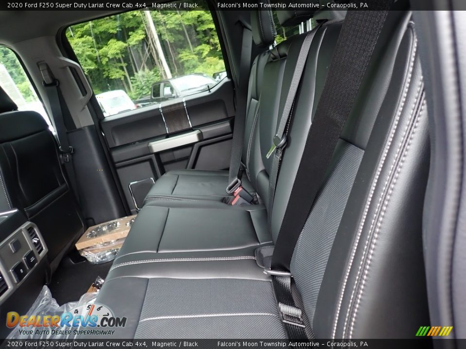 Rear Seat of 2020 Ford F250 Super Duty Lariat Crew Cab 4x4 Photo #9