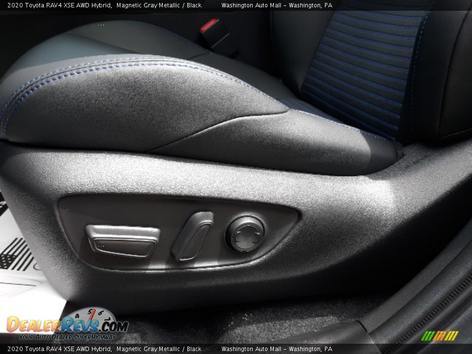 2020 Toyota RAV4 XSE AWD Hybrid Magnetic Gray Metallic / Black Photo #20