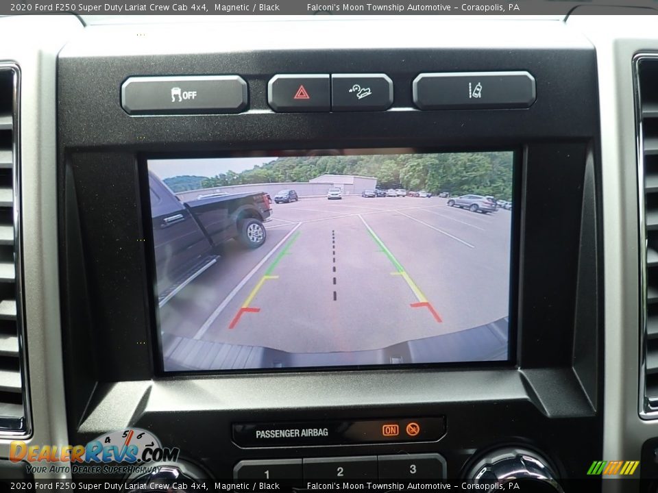 2020 Ford F250 Super Duty Lariat Crew Cab 4x4 Magnetic / Black Photo #15