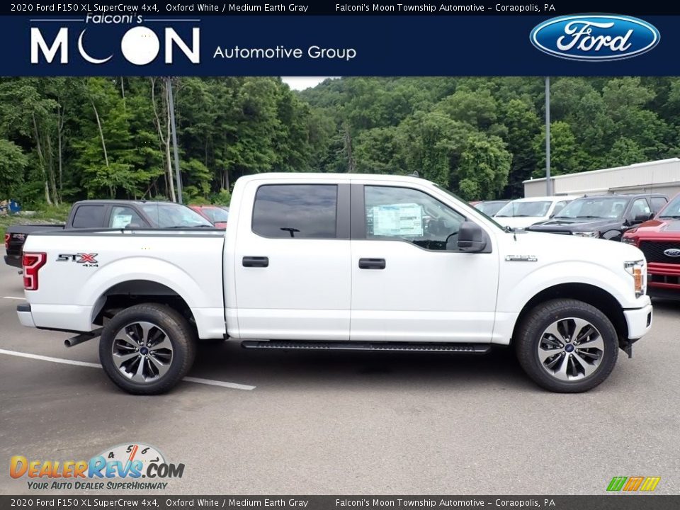2020 Ford F150 XL SuperCrew 4x4 Oxford White / Medium Earth Gray Photo #1