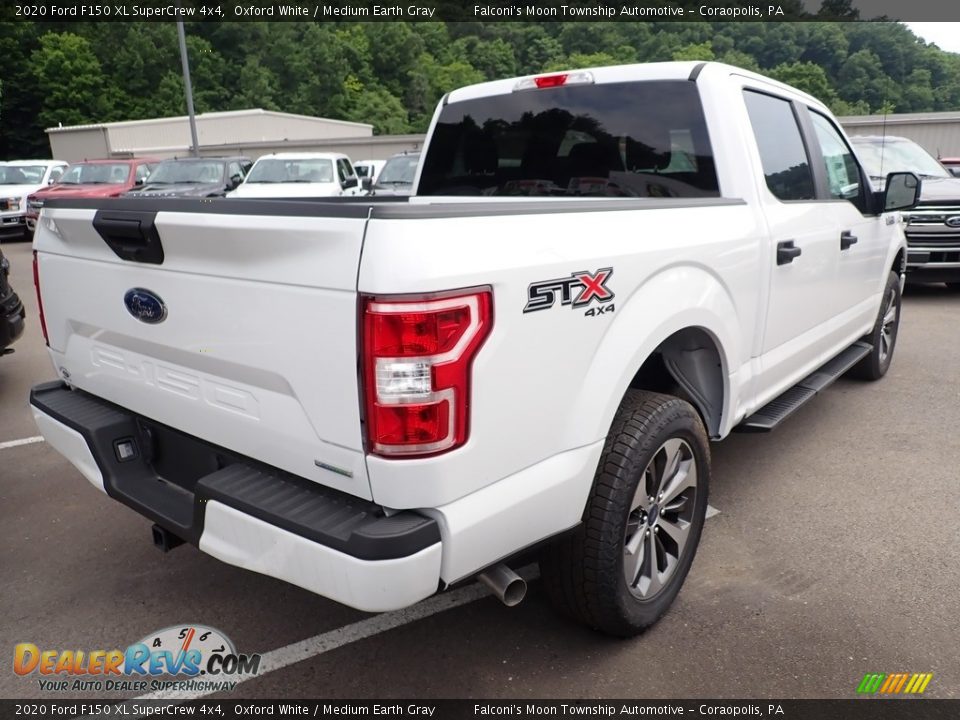 2020 Ford F150 XL SuperCrew 4x4 Oxford White / Medium Earth Gray Photo #2